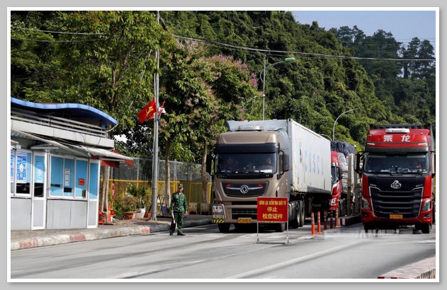 Cửa khẩu Thanh Thủy là cầu nối giao thương quan trọng của Việt Nam và Trung Quốc 